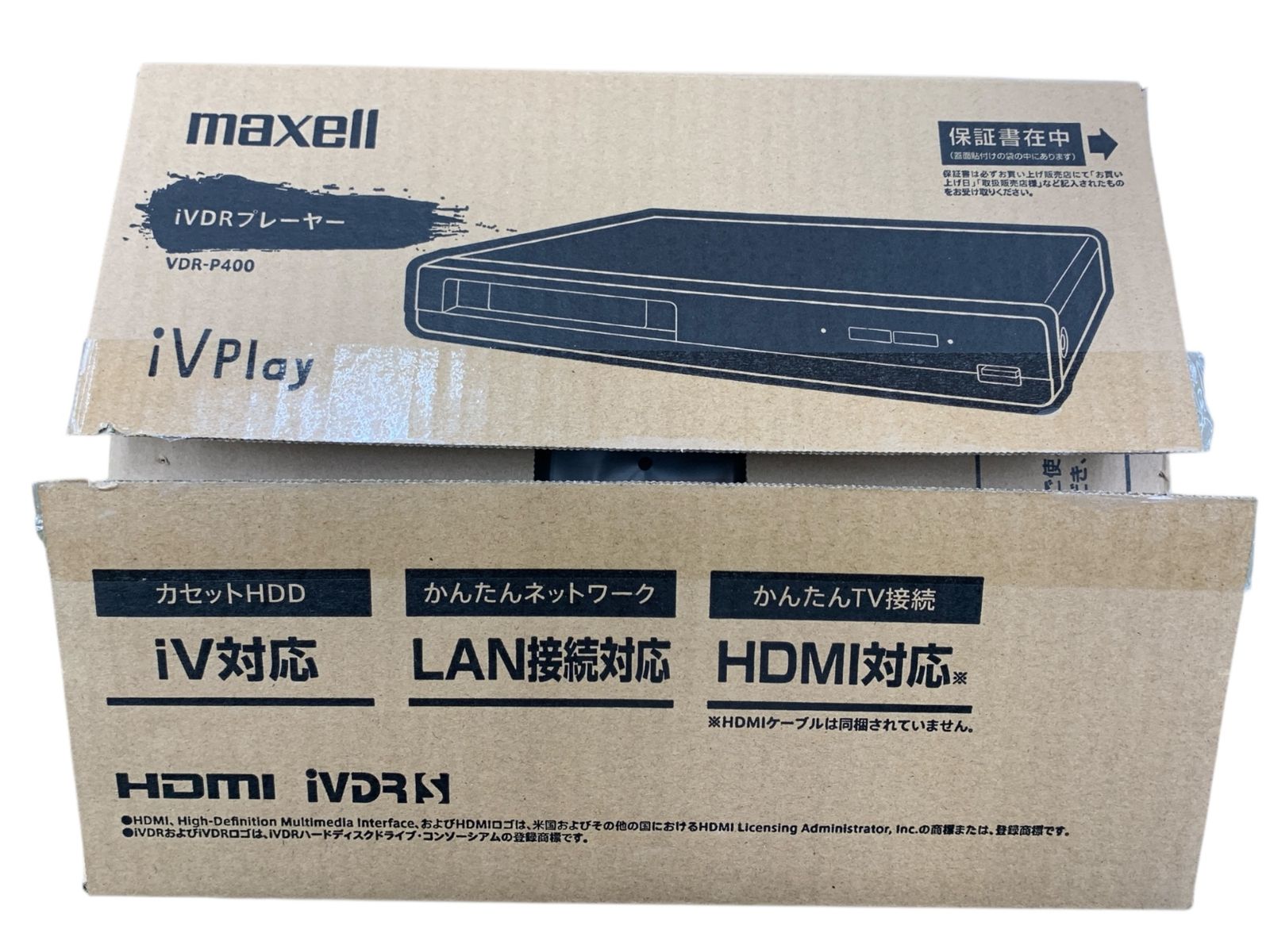 maxell (マクセル) iVPlay iVDRプレイヤー アイヴィ カセット
