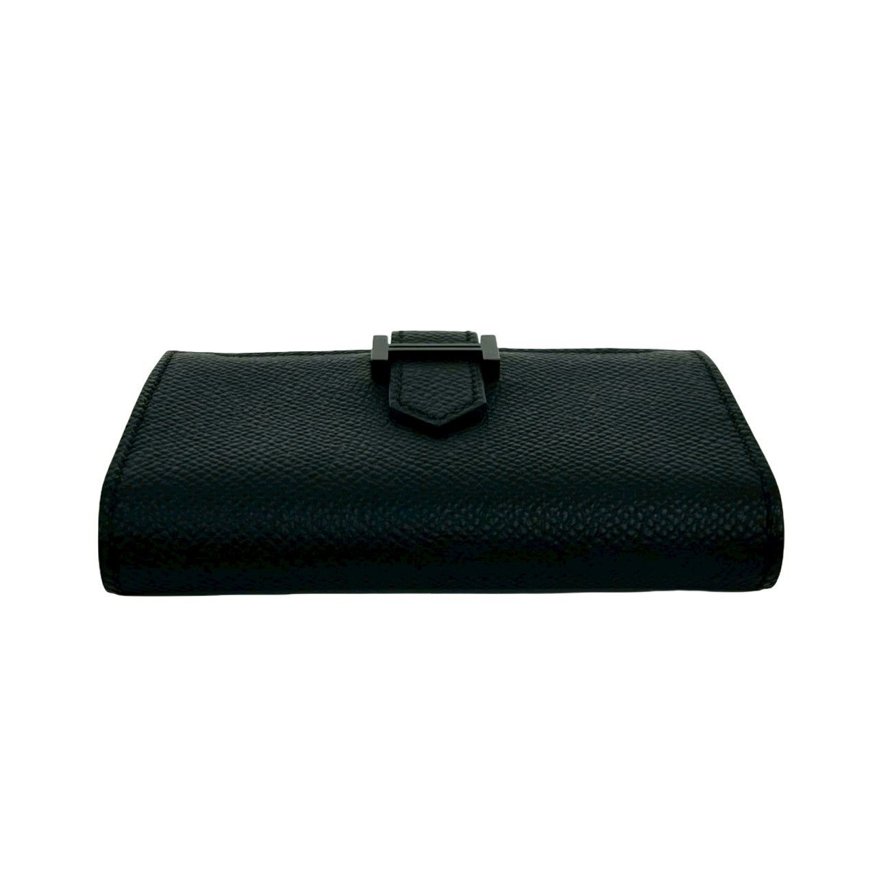 未使用保管品 箱付き U 刻印 HERMES エルメス ベアン カードケース