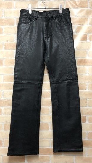 中古】 NUMBER (N)INE ナンバーナイン レザーパンツ 宮下期初期