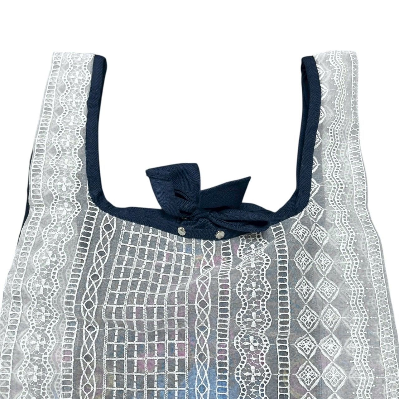 極美品 sacai サカイ トートバッグ エコバッグ ショッピングバッグ