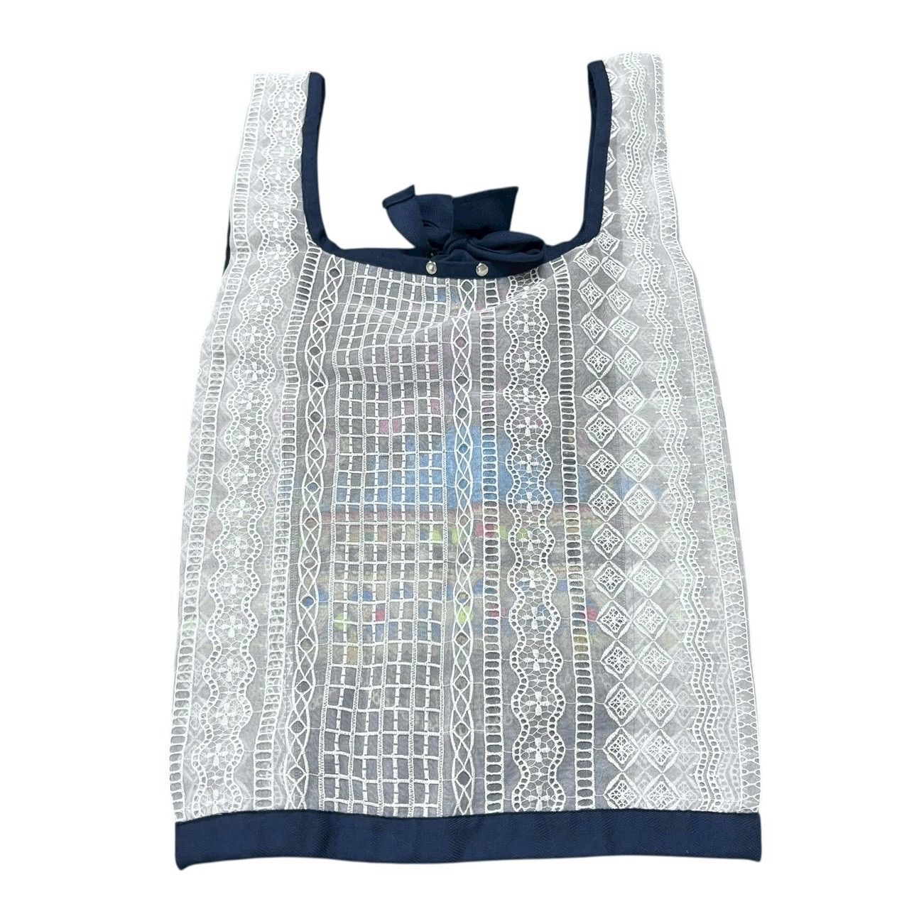 極美品 sacai サカイ トートバッグ エコバッグ ショッピングバッグ 
