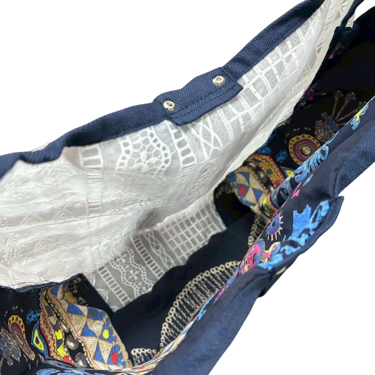 極美品 sacai サカイ トートバッグ エコバッグ ショッピングバッグ