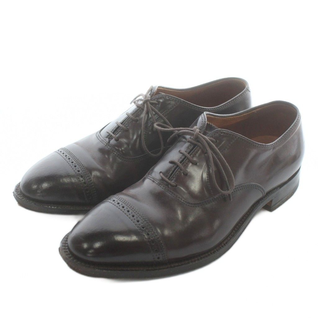 【美品】Alden オールデン 9015 コードバン パンチドキャップ 26㎝ 美品】Alden オールデン 9015 コードバン パンチドキャップ 26