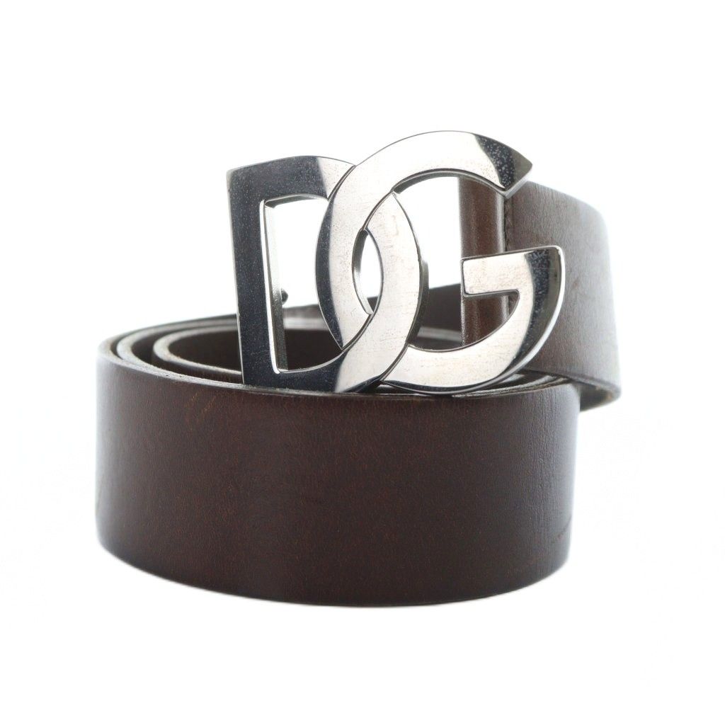 ドルチェ&ガッバーナ ドルガバ DOLCE&GABBANA ベルト シルバー金具