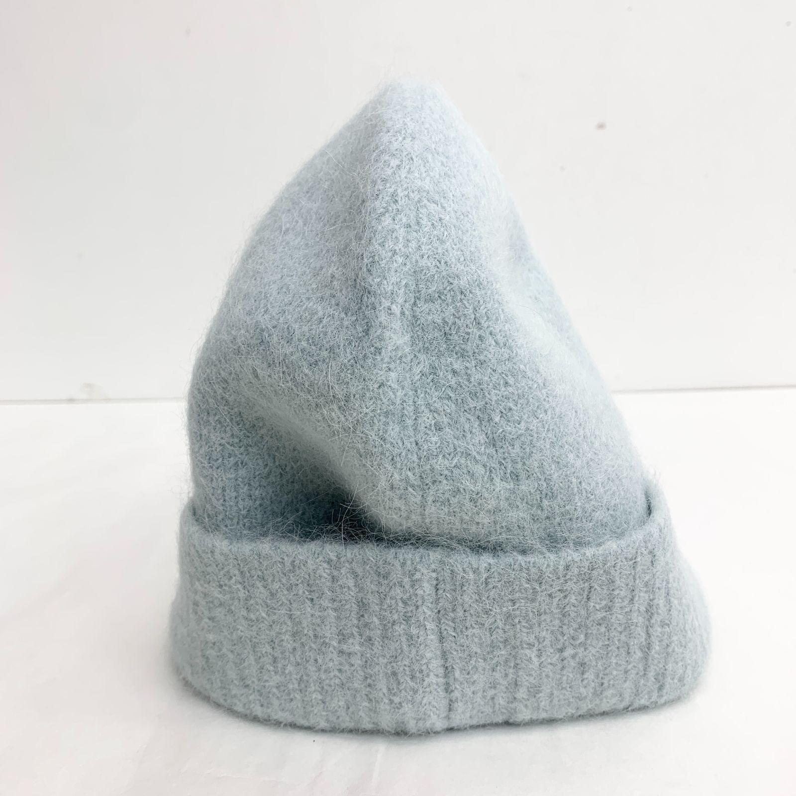 未使用 AMI DE COEUR CLOUDY ニット帽 ブルー 水色 AMI PARIS