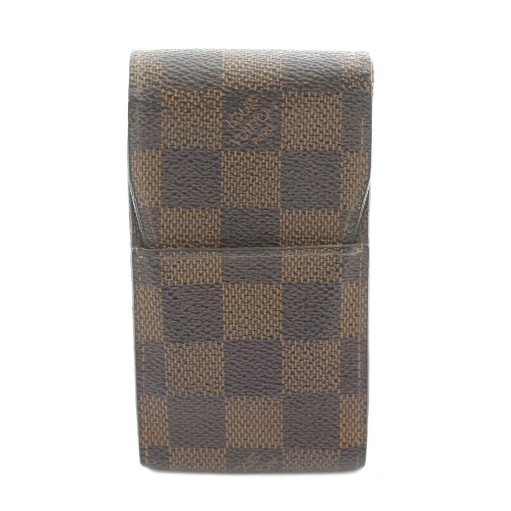 Louis Vuitton ダミエ・キャンバス ケース ルイヴィトン LOUIS VUITTON シガレットケース タバコポーチブラウン