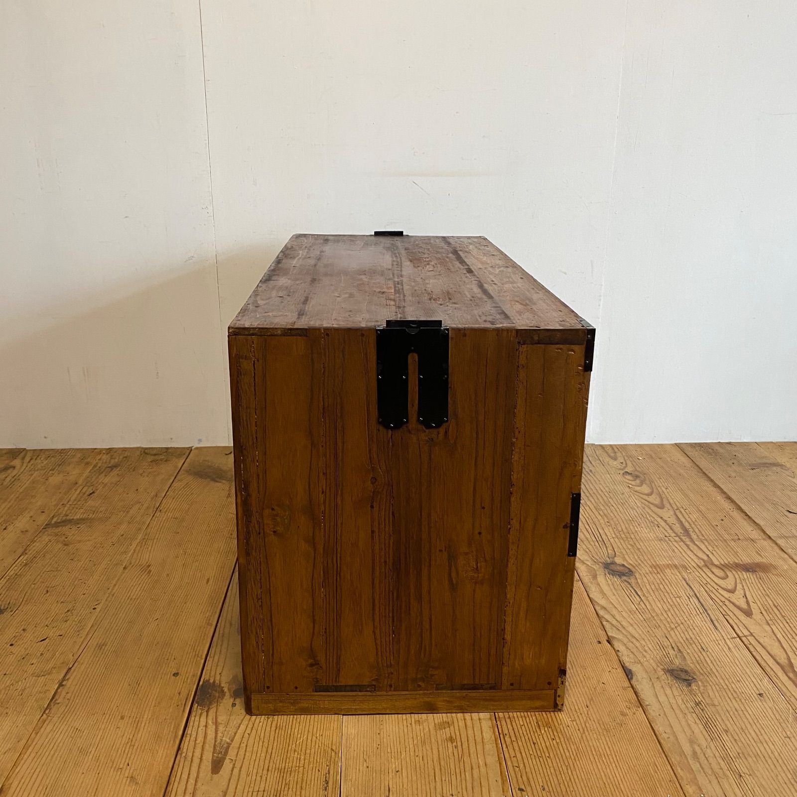 アンティーク 古家具 ローボード 和箪笥 引き出し収納 テレビ台 無垢材