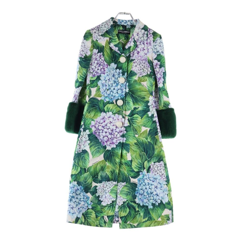 DOLCE & GABBANA (ドルチェアンドガッバーナ) フラワー アジサイ 総柄