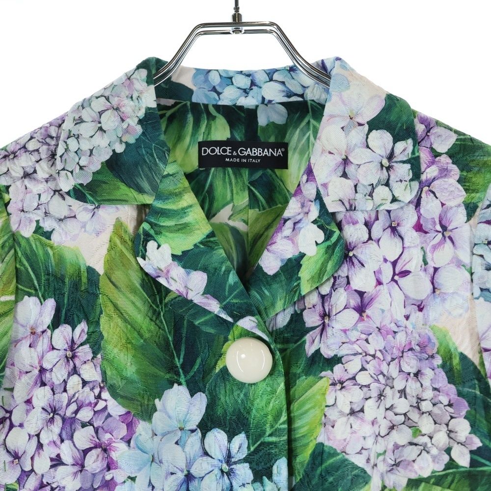 DOLCE & GABBANA (ドルチェアンドガッバーナ) フラワー アジサイ 総柄