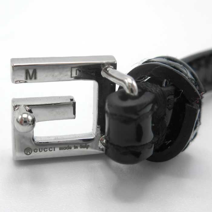 新品】グッチ 623237 J1784 8162 (ブラック) ブレスレット