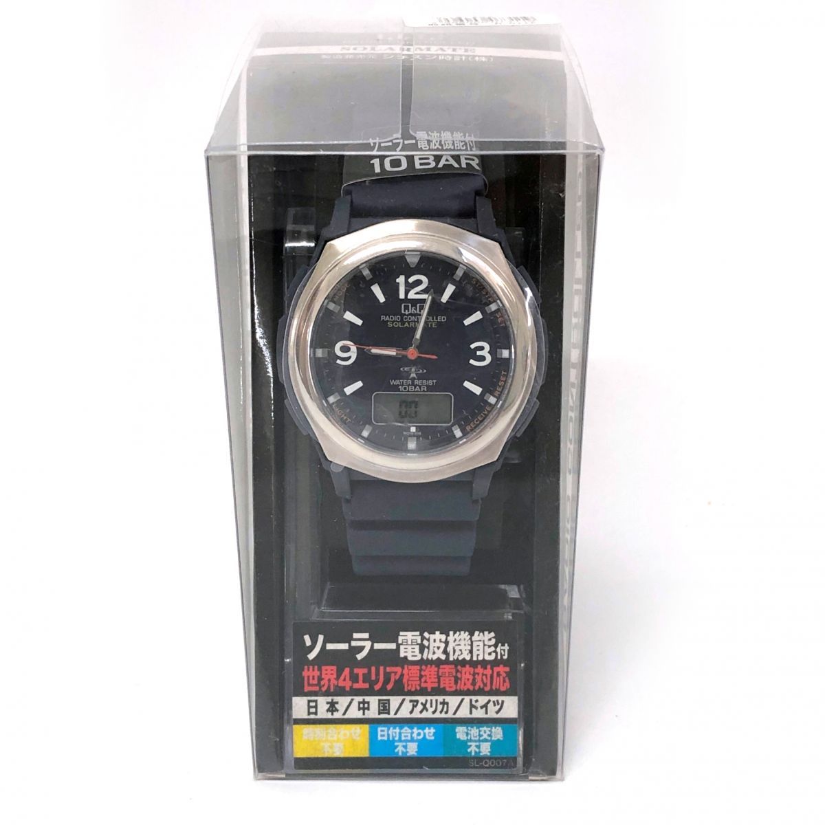 シチズン CITIZEN シチズン Qu0026Q コンビネーション SOLARMATE MD18