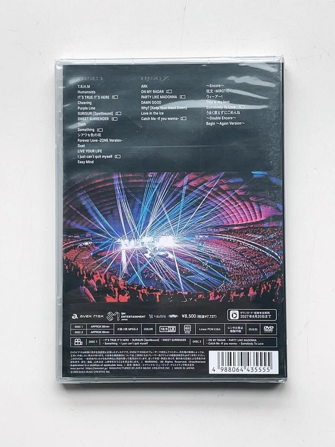 DVD & Blu-ray 東方神起 ／ 東方神起 20th Anniversary LIVE TOUR