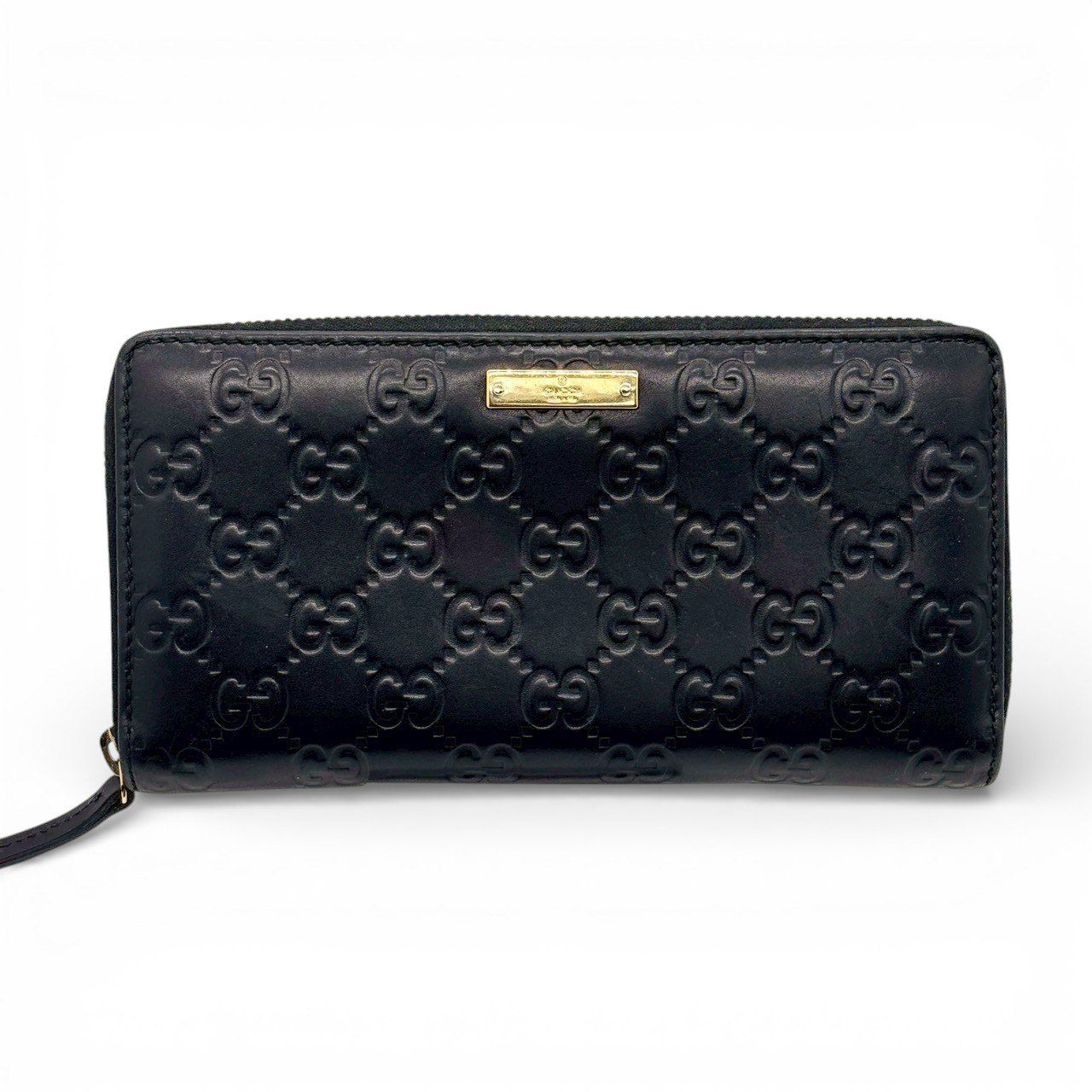 グッチ　GUCCI　GG柄　グッチシマ　ブラックレザー 長財布 楽天市場】【財布】GUCCI グッチ グッチシマ 2つ折 長財布 レザー 黒