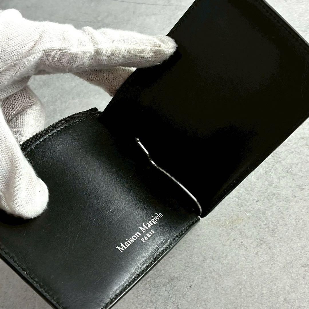 新品・未使用✨Margielaマルジェラ マネークリップ　ブラック　シボ革　美品 Maison Margiela（旧Maison Martin Margiela）（マネークリップ）の