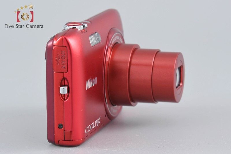 Nikon ニコン 【】Nikon ニコン COOLPIX S3500 レッド コンパクト