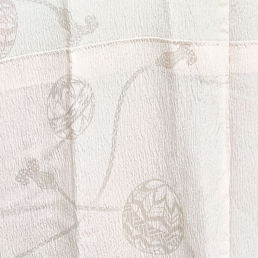 長襦袢　襟に刺繍　鞠　水引　芝草　梅花　芝草　竹　着物　124b d ms 長襦袢 襟に刺繍 鞠 水引 芝草 梅花 芝草 竹 着物 124b d ms - メルカリ