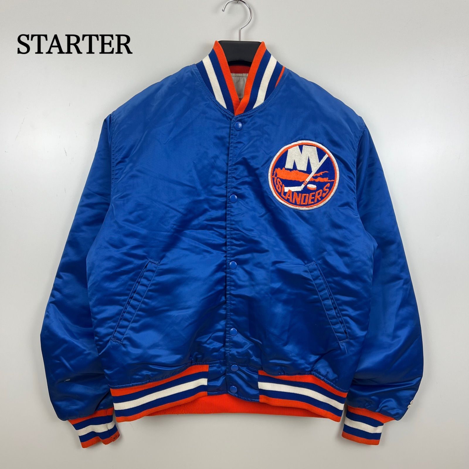 STARTER 80s USA vintage NY ISLANDERS NHL varsity jacket M 