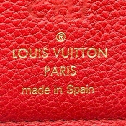 ルイヴィトン 財布 モノグラム ポルトフォイユパラス M60140 赤 三つ折り ルイヴィトンポルトフォイユ パラス 14145 スリーズ(赤) レディース