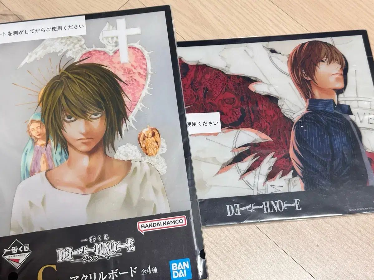 一番くじ DEATH NOTE デスノート A賞 夜神月 C賞アクリルボード 夜神月 キラ デスノート 一番くじ アクリル ボードC賞 DEATHNOTE