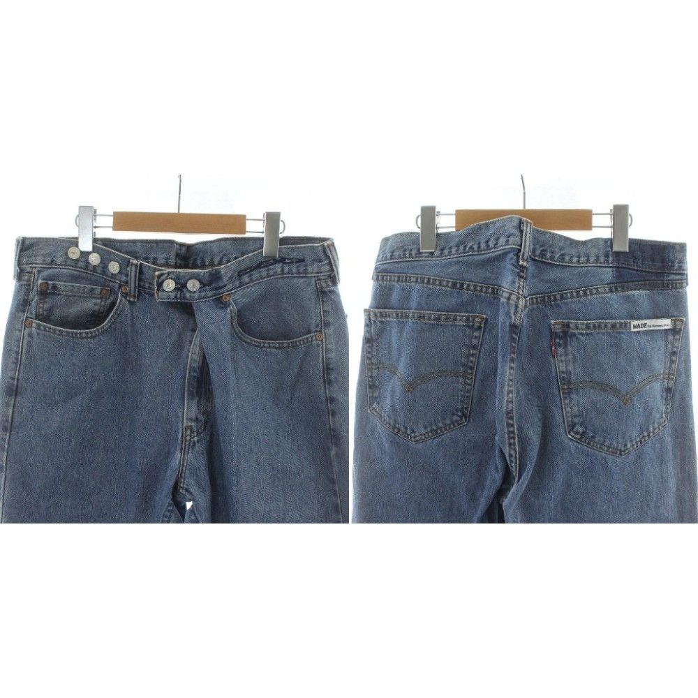 リーバイス Levi's MADE by sunny side up デニム ワイドパンツ 2