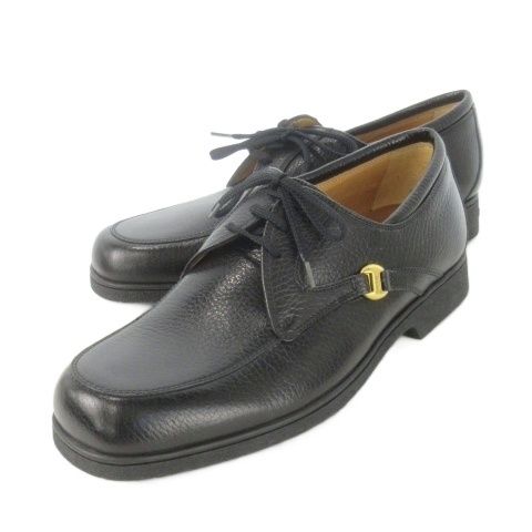 新品未使用品a. testoni ドレスシューズ ブラウン/ブラック テストーニa.testoniモンクストラップドレスレザービジネスシューズ