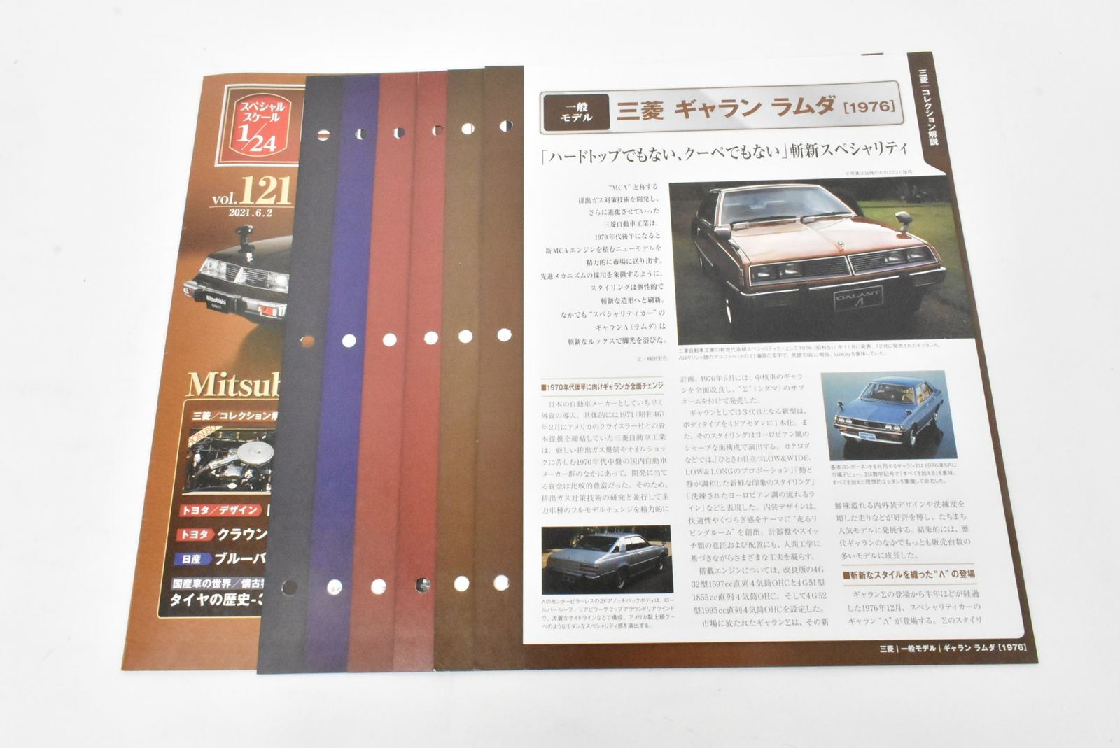 未開封 アシェット 国産名車コレクション1/24 三菱 ギャラン ラムダ