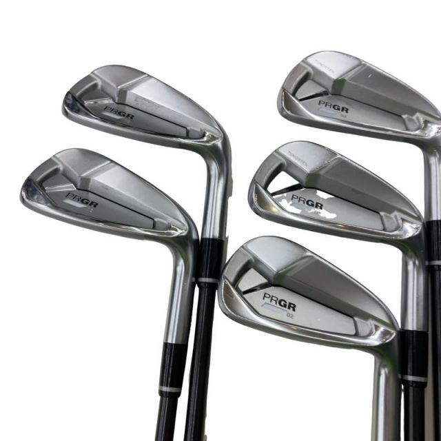 中古】 プロギア PRGR 02(2023) 5S アイアンセット IR Diamana FOR