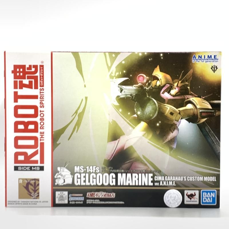 中古】バンダイ ROBOT魂 MS-14Fs ゲルググM指揮官機(シーマ・ガラハウ