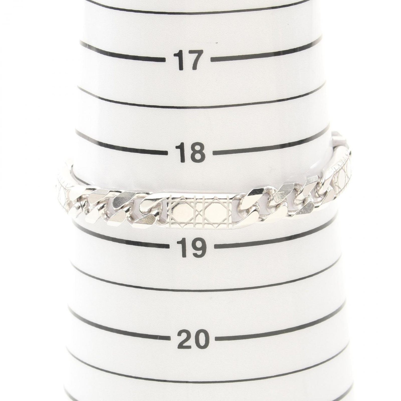 ディオールオム DIOR HOMME アクリルブレスレット バングル 白 Dior