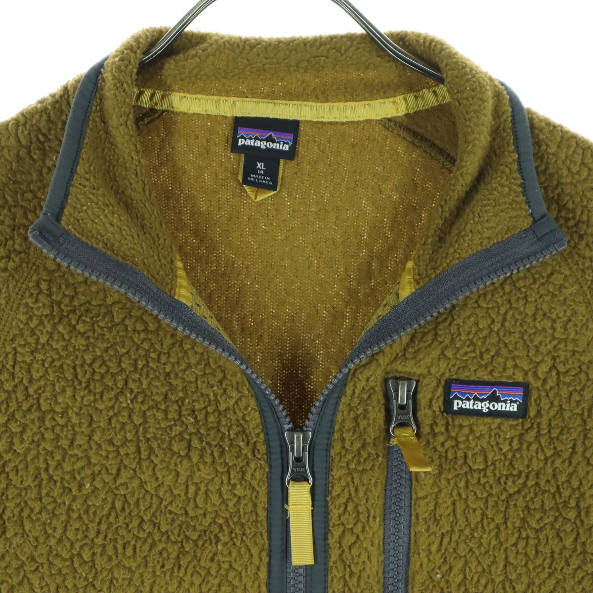 キッズ服(100cm~) Patagonia フリースジャケット XL ブラウン キッズ