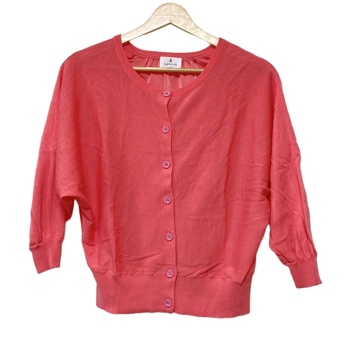 LANVIN en Bleu(ランバンオンブルー) カーディガン サイズ38 M
