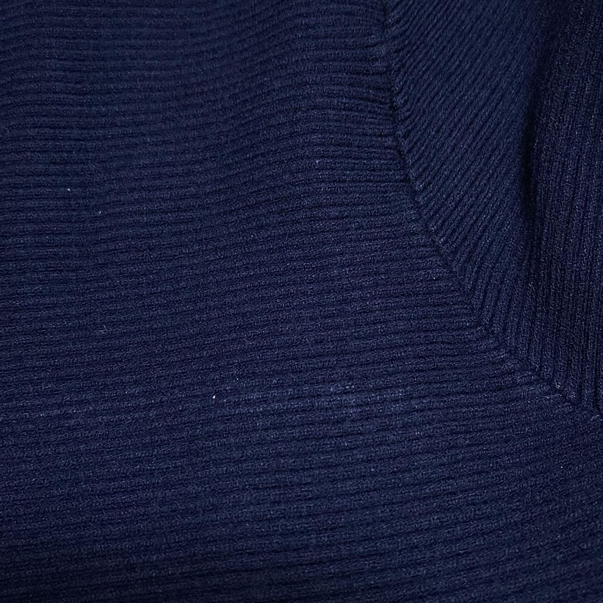 匿名発送　美品　ADORE アドーア　デザインニット　ネイビー　サイズ38 匿名発送 美品 ADORE アドーア デザインニット ネイビー サイズ38