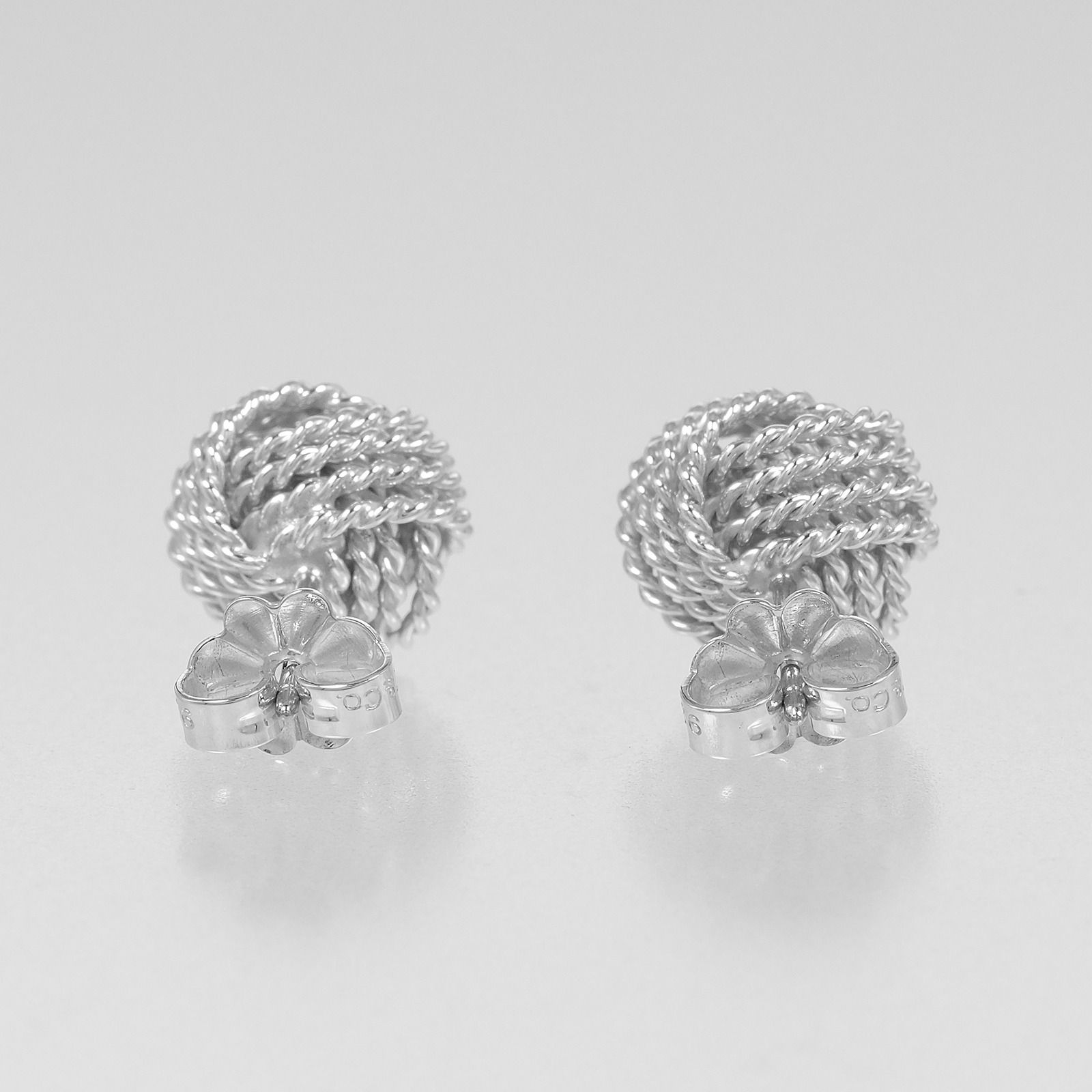 ◇ティファニー◇ サマセット ツイストノット メッシュ ピアス 925 TIFFANY&Co.（ティファニー） ピアス サマセット ツイストノットピアス