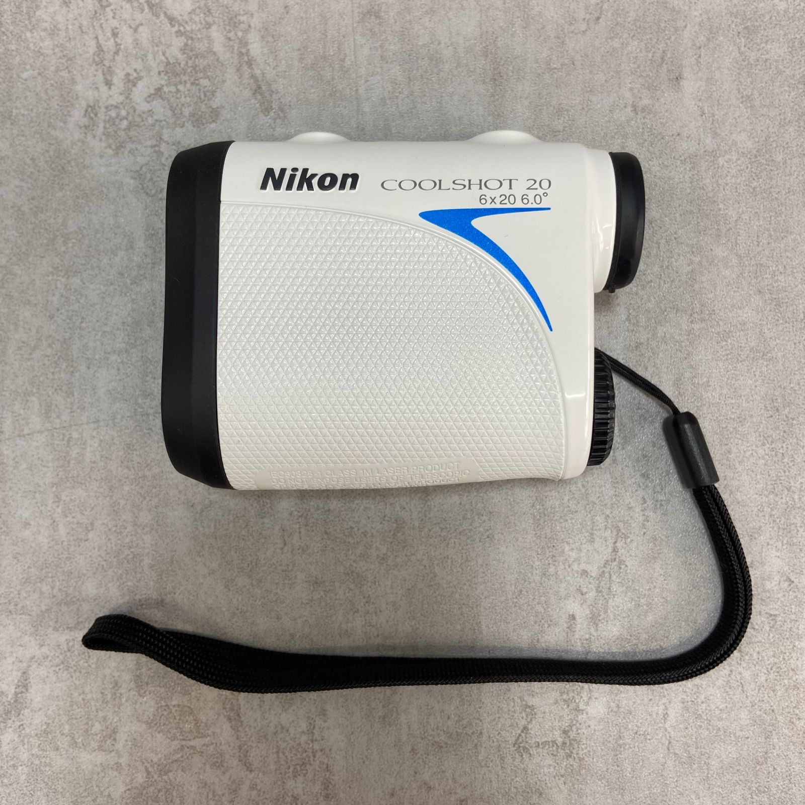 Nikon COOLSHOT 20 ゴルフ用品 距離計測器 レーザー型 ホワイト 白