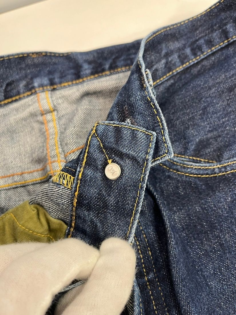 リーバイス Levi's LVC 1944年復刻 S501XX 緑スレーキ ヘリンボーン