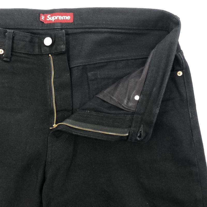 中古】SUPREME Baggy Jean 34 Black [66] - メルカリ