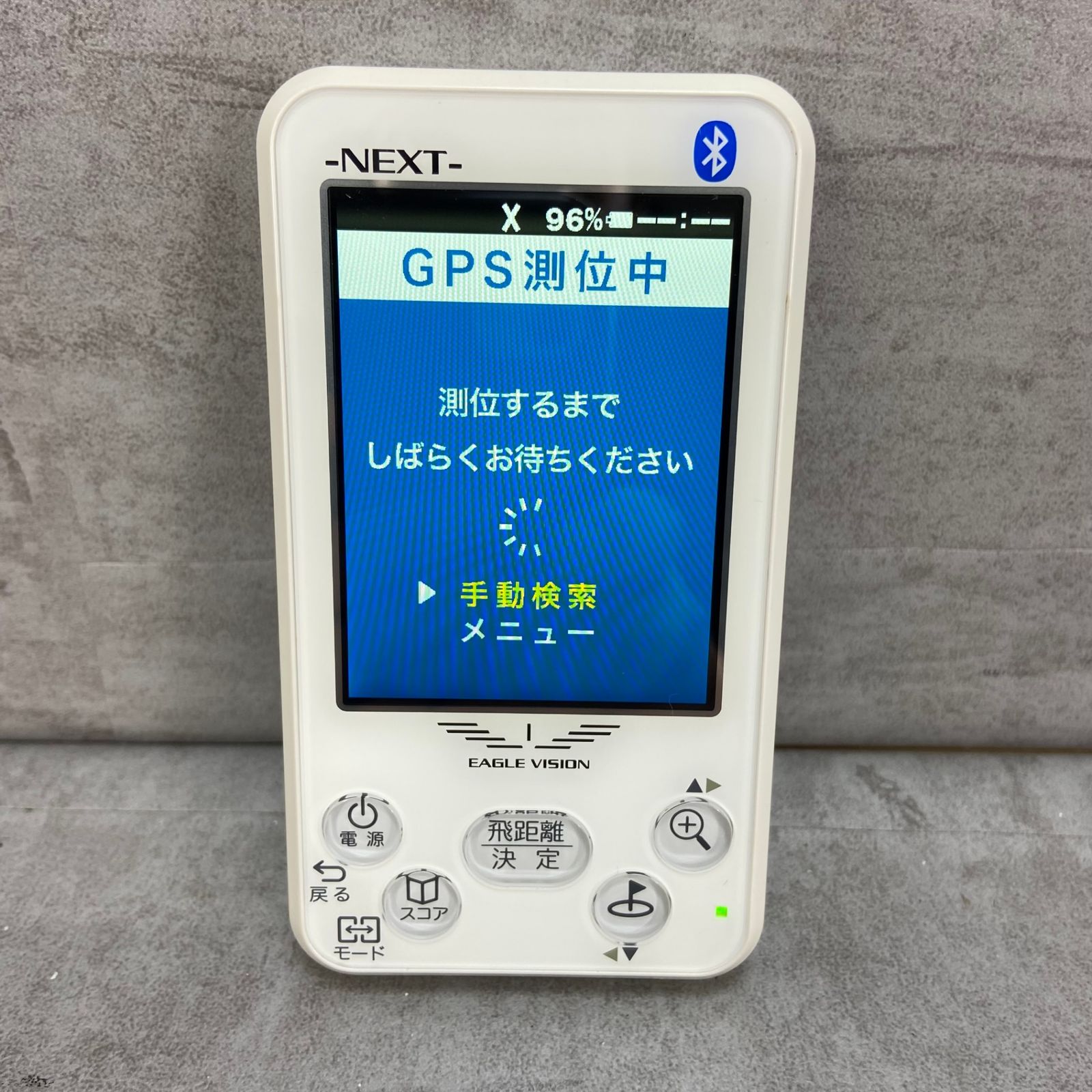 イーグルビジョン EV-732 ゴルフ用品 距離計測器 GPSナビ ホワイト 白