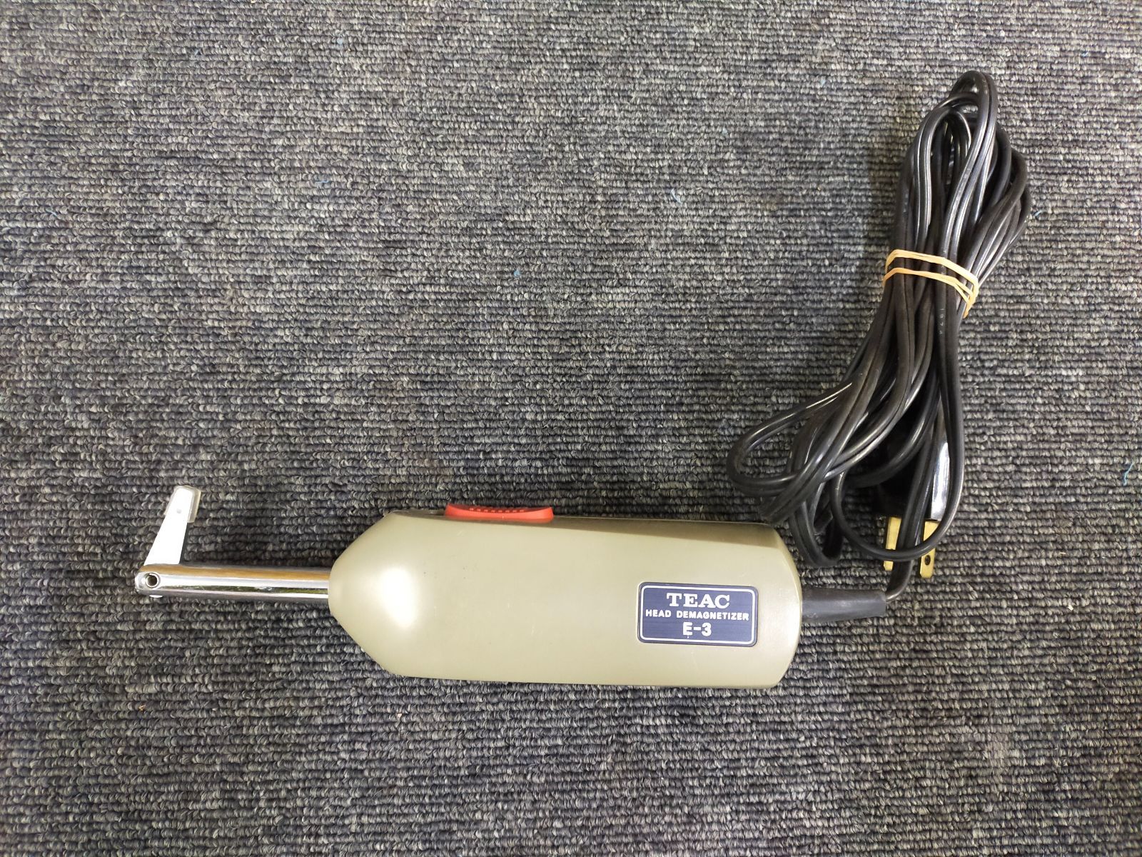 TEAC ヘッド消磁器 E-3 HEAD DEMAGNETIZER 動作確認済 日本製 美品