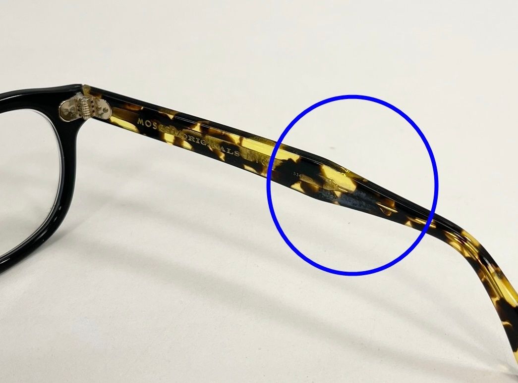 モスコット MOSCOT LEMTOSH レムトッシュ ※レンズ度入り 46□24-145