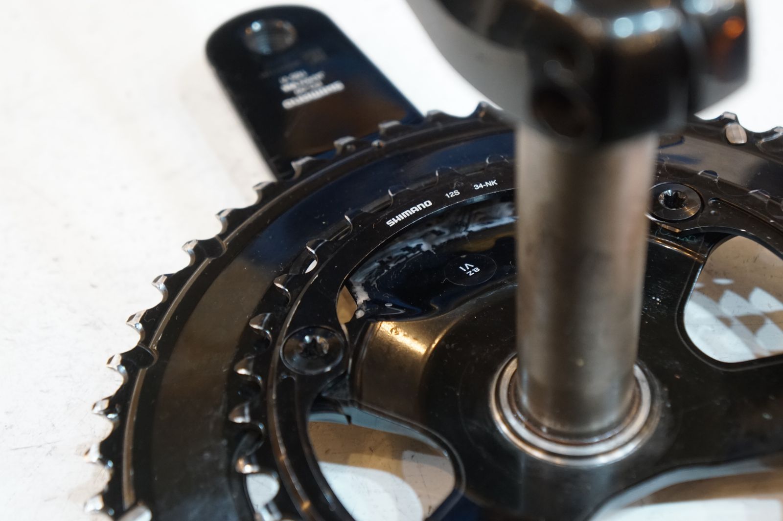 SHIMANO 「シマノ」 DURA-ACE FC-09 50-34T 165mm クランクセット