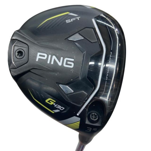 中古】 ピン G430 SFT 3W フェアウェイウッド FW リシャフト