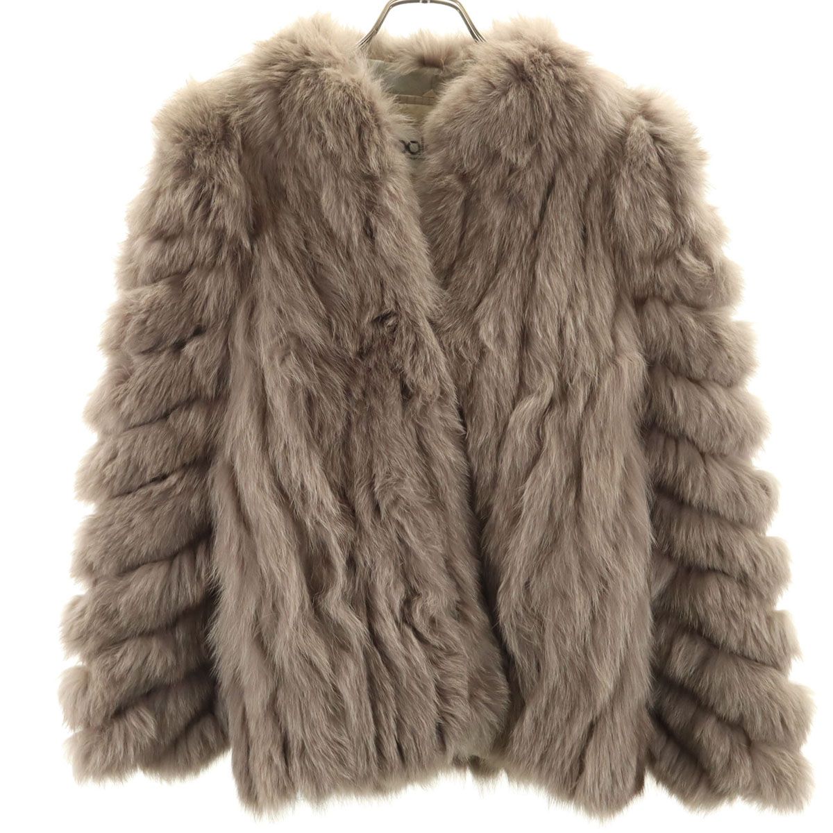 ビンテージ　palody パロディ　毛皮　コート palody パロディ 毛皮コート 9 グレー レディース 古着 - メルカリ