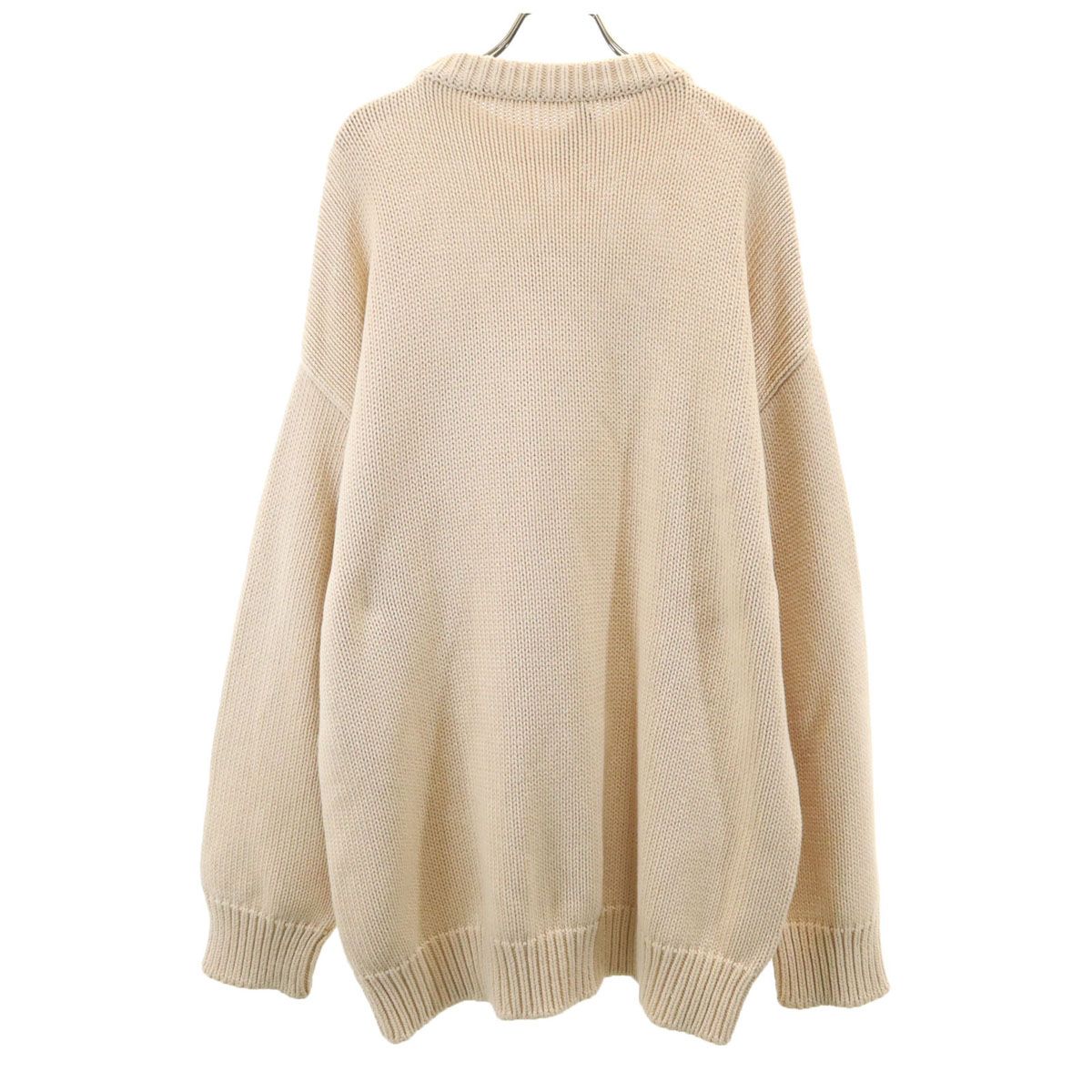 BALENCIAGA クリーム色 長袖セーター BALENCIAGA クリーム色 長袖セーター