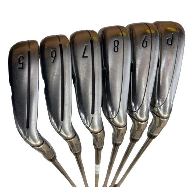 中古】 テーラーメイド M4 6S アイアンセット IR RE-AX 90 STEEL JAPAN