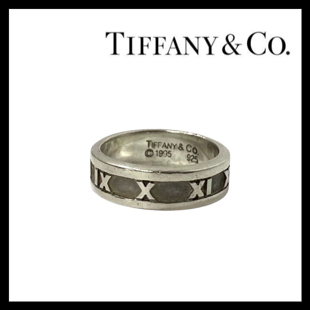 M【TIFFANY&Co.】アトラス リング 1995 SV925 SILVER/シルバー 総重量