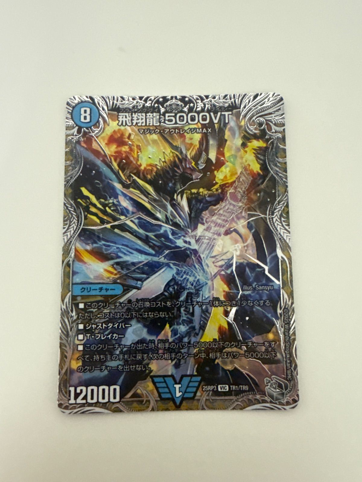 デュエルマスターズ 飛翔龍5000VT 銀トレジャー 2枚 - メルカリ