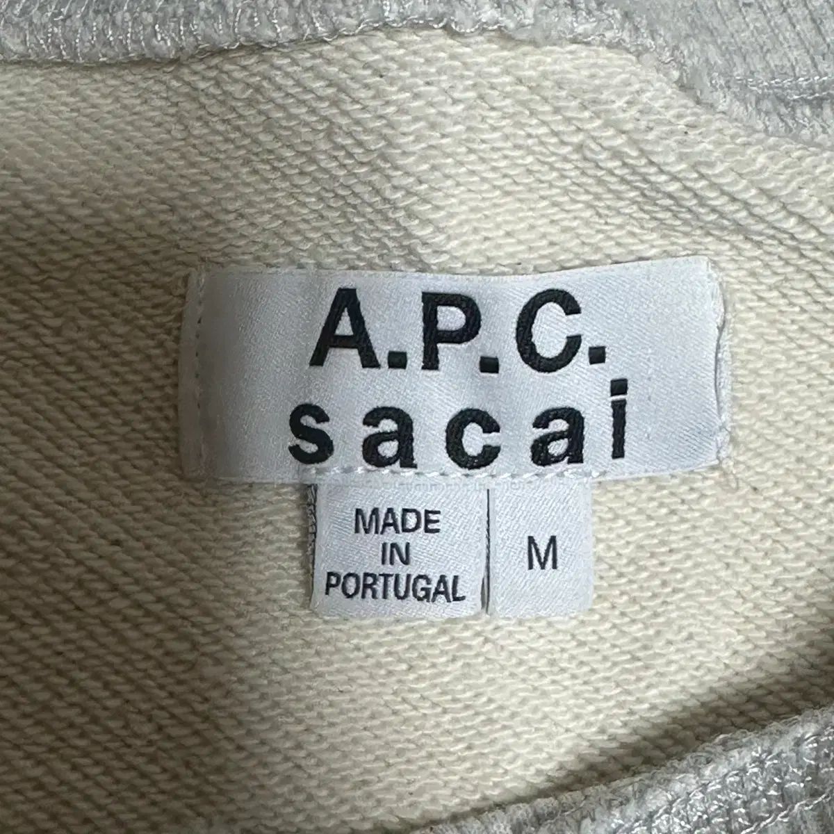 A P C sacai コラボ 限定 スウェット M - メルカリ
