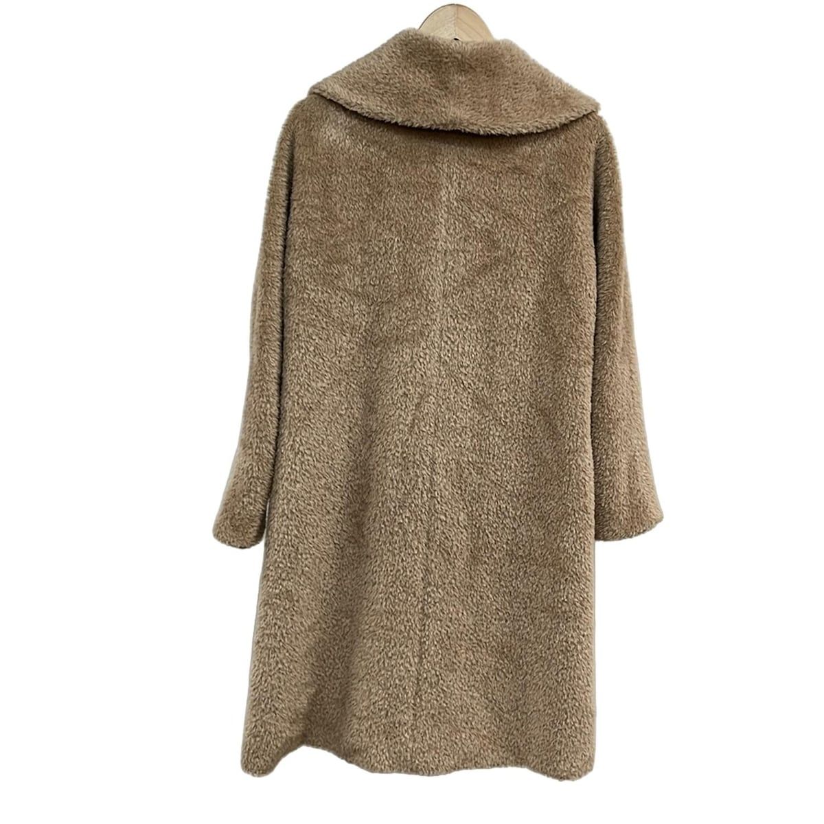 Max Mara STUDIO マックスマーラ スタンドカラーコート ベージュ Max Mara STUDIO(マックスマーラスタジオ) コート サイズ42 L