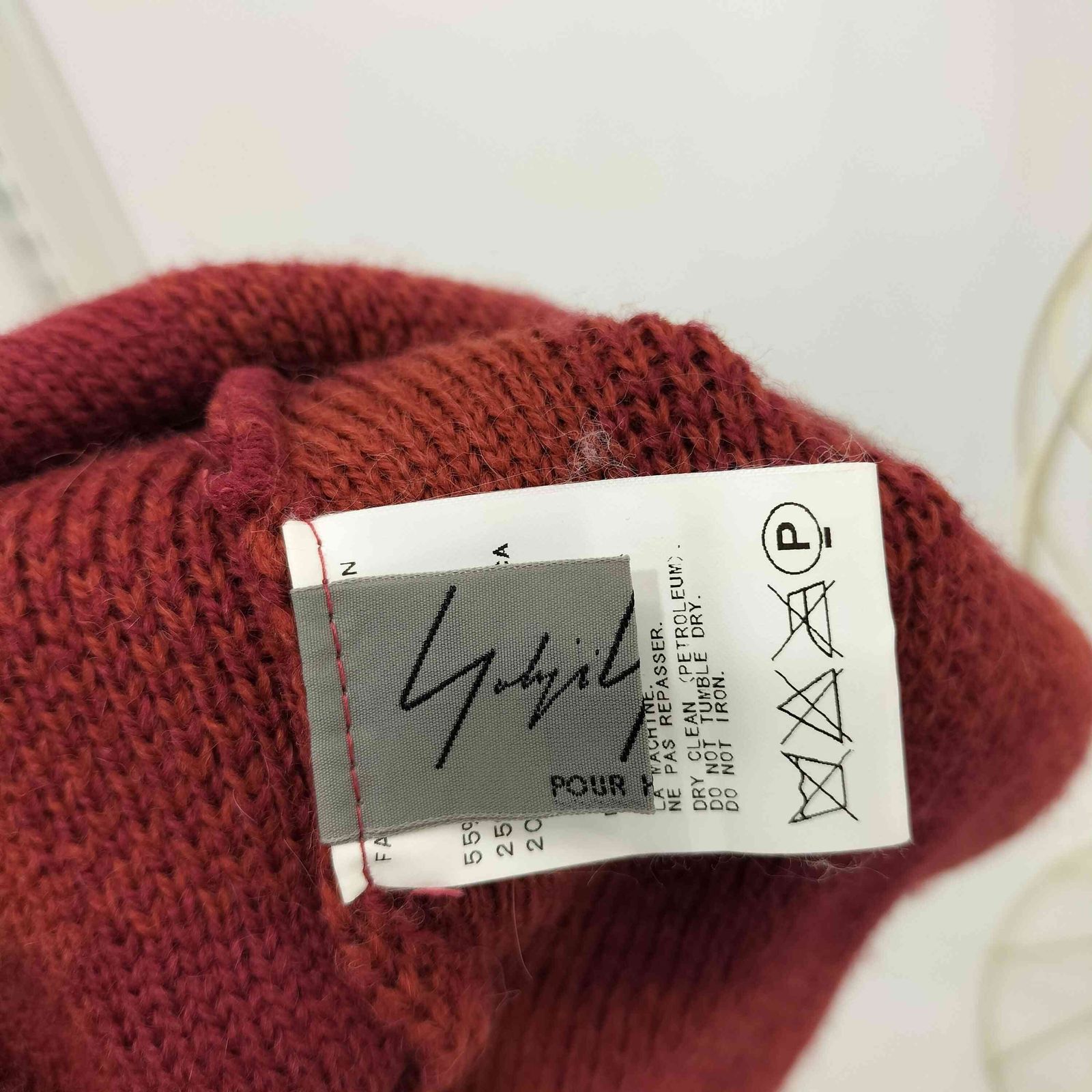 ヨウジヤマモトプールオム Yohji Yamamoto POUR HOMME 12AW ウール