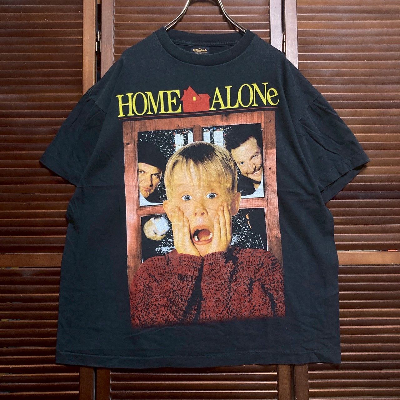 BSiV ムービー Tシャツ ビンテージ 古着 USA製 黒 ホームアローン